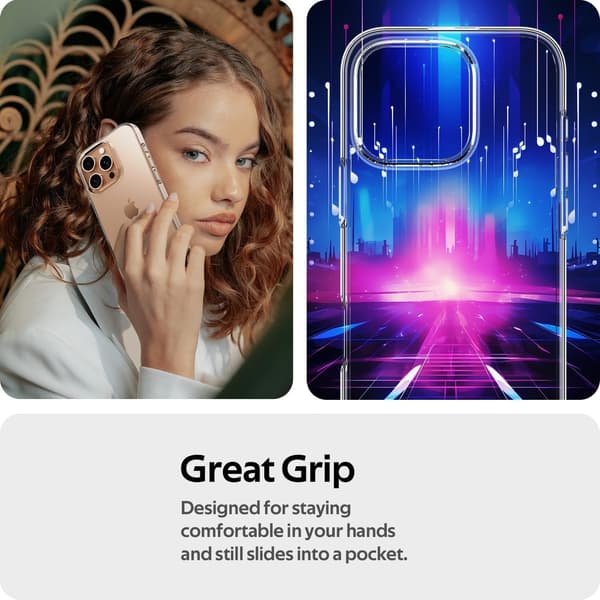 Transparent silikoneetui til iPhone 16 Pro - Tyndt, Klart
