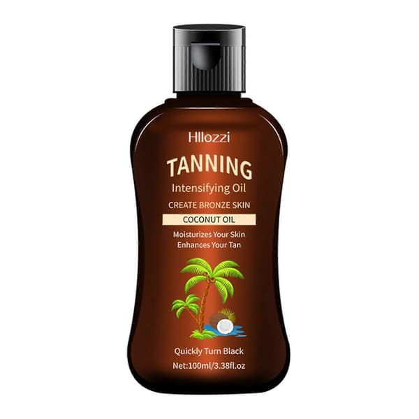 100 ml tropisk kokosolie, medium dybbrunende olie til strandferie B B