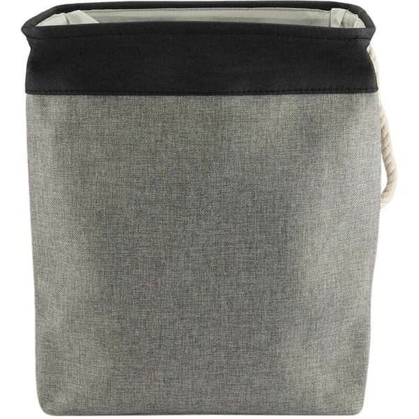 Cotton Foldable Laundry Basket Large Storage Waterproof Dirty Clothes Hamper with Support Rod Laundry Hamper