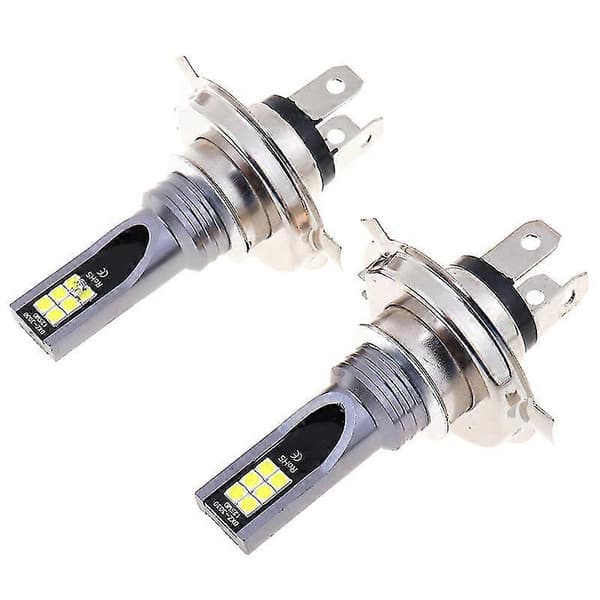 2x H4 200w 12000lm LED Car Fog Light High / Low Headlight Bulbs