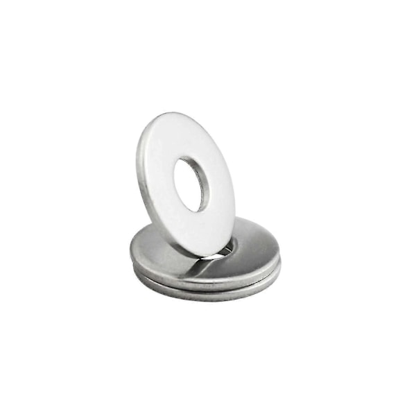Metalliset aluslevyt M4, litteät aluslevyt 100 kpl, ruostumaton aluslevy M4 X 12mm, aluslevy 304 ruostumatonta terästä Din9021 / Iso7093-CE db