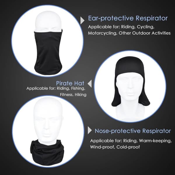 Lolypot Windproof Balaclava Ski Mask Motorcycle Mask Balaclava, Multifunctional Thin