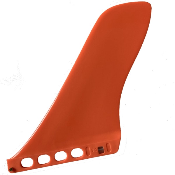 1 st 2:a generationens formade SUP-brädesfena pvc orange avledare