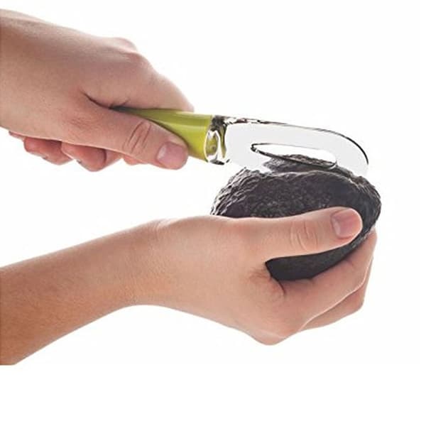 Avocado Slicing Tool 3 in 1 Avocado Cutter with Comfortable Grip Handle Shea Corer Peeler Kitchen Utensil