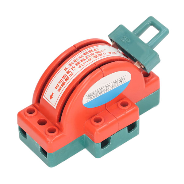 2-pole knife switch double throw disconnector electrical load switch with fasteners 220V 380V 32A