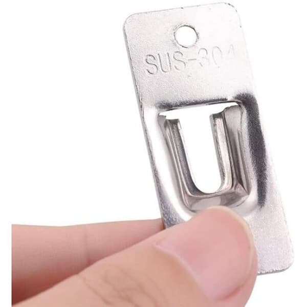Door Security Chain, Slim Door Restrictor with Anti-Theft Spring