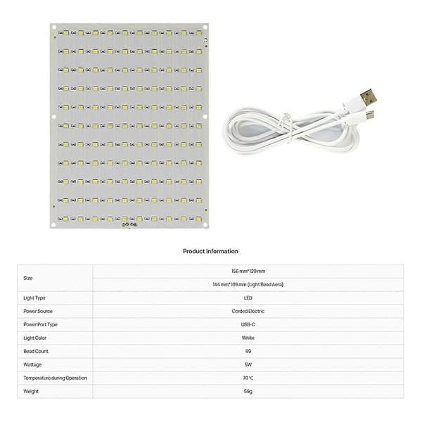 Til BambuLabs Litofan LED-panel CMYK LED-baggrundsbelysning PLA Basic CMYK Litofan-pakke
