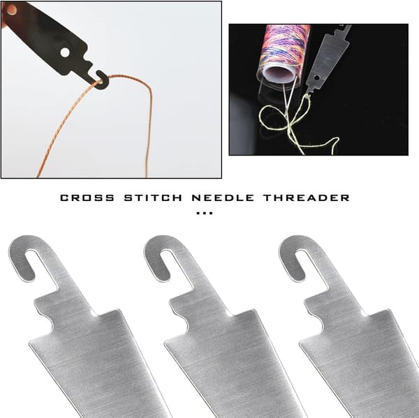 200 Pieces Stainless Steel Needle Threader Embroidery DXGHC
