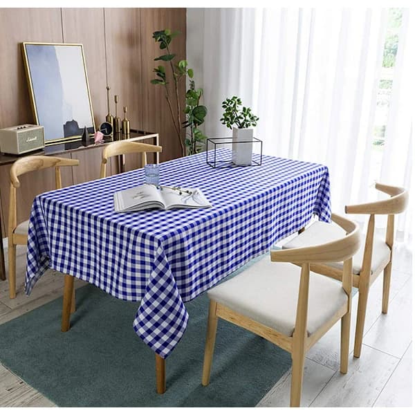 Rutete duk, bordduk, til fest, camping, med rutemønster