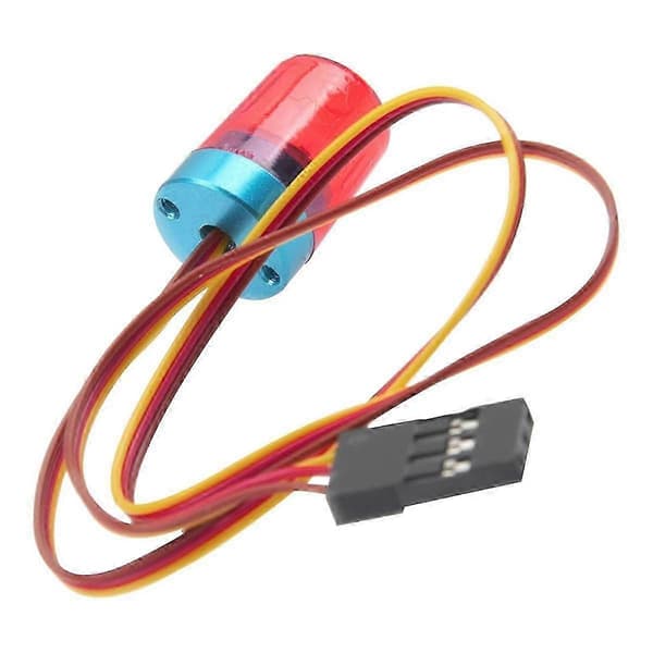 2-pak Multifunktionelle LED Blinkende Roterende Advarselslys til 1/14 Skala RC Traktorlastbil