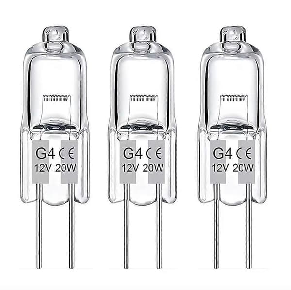 20-pack G4 Halogen Bulbs 20W 12V – Warm White Light for Perfect Illumination [DB]