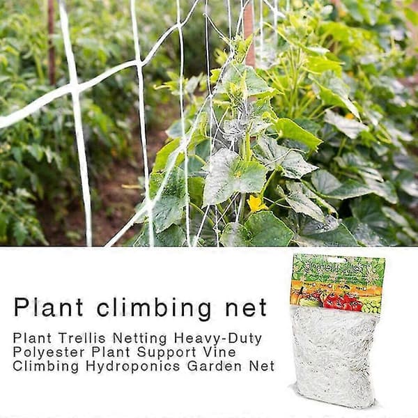 Garden Plant Climbing Net Fence Trellis Net Support Climbing Tool 5m 5m
