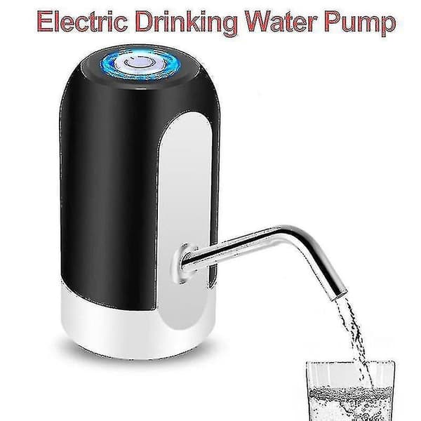 Automatisk vattenflaskepump Smart bärbar dricksvattenpump Dispenser med USB-laddningsmoduler