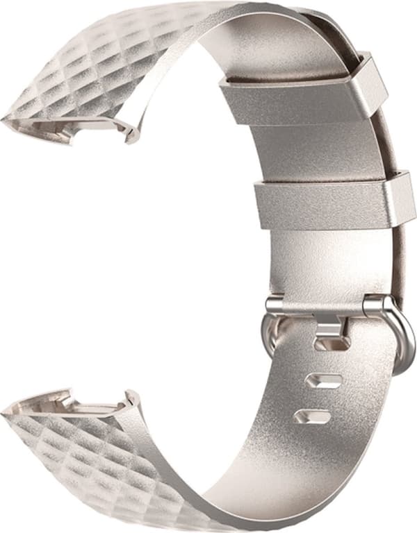 Scale Silikonrem - Sportsrem - Fitbit Charge 3 & 4 - M/L - Champagne