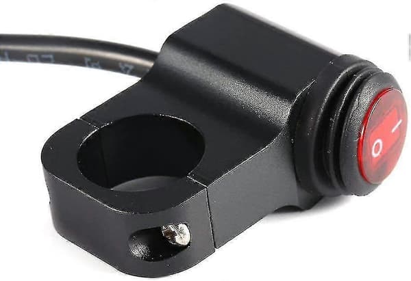 12V 16A Motorcycle Waterproof Handlebar Headlight Fog Spot Light On Off Switch