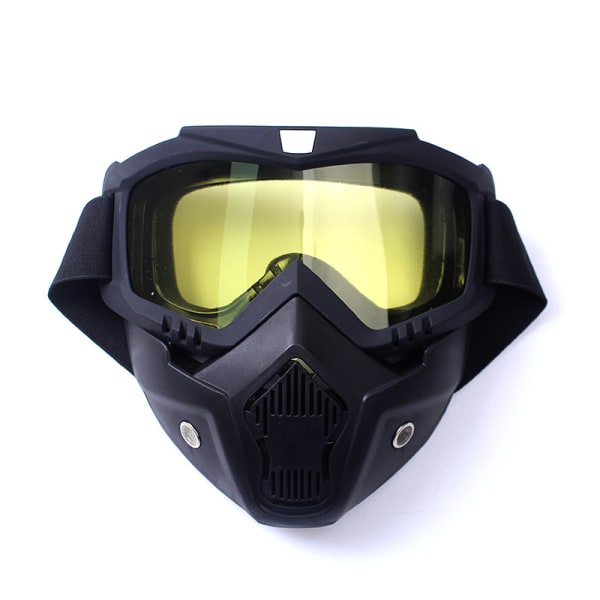 Snow Ski Goggles Snowmobile Goggles Ski Mask Windproof Motocross Outdoor Sunglasses（3） Stvle C