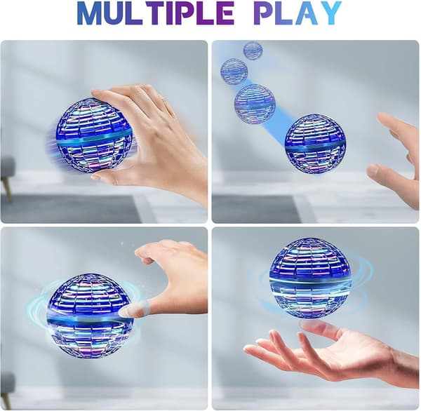Flying Ball Toys 2022 Upgraded Hand Controlled Flying Orb Magic B