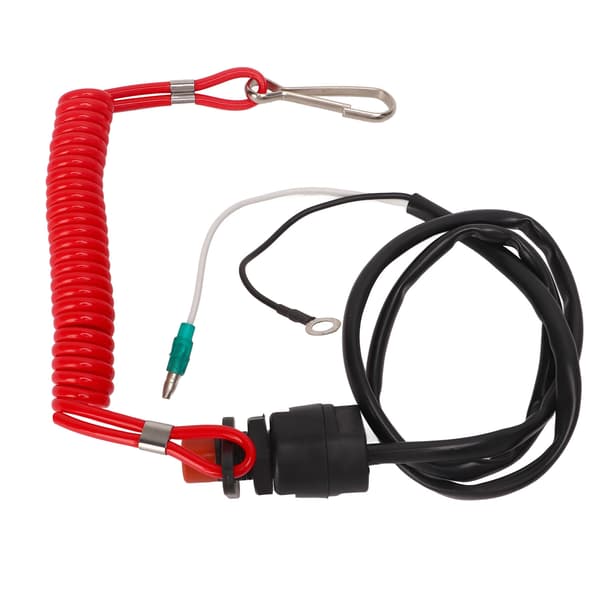 Outboard Motor Kill Switch ABS Waterproof Telescopic 75mm Marine Engine Flameout Switch for T30 T15