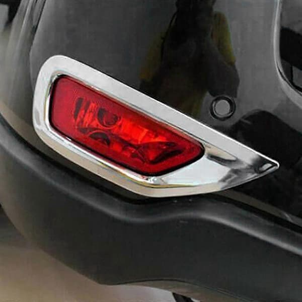 för Grand 2011 2012 2013-2019 ABS Krom Bakre Reflektor Dimljus Lampa Skydd Trim Ram