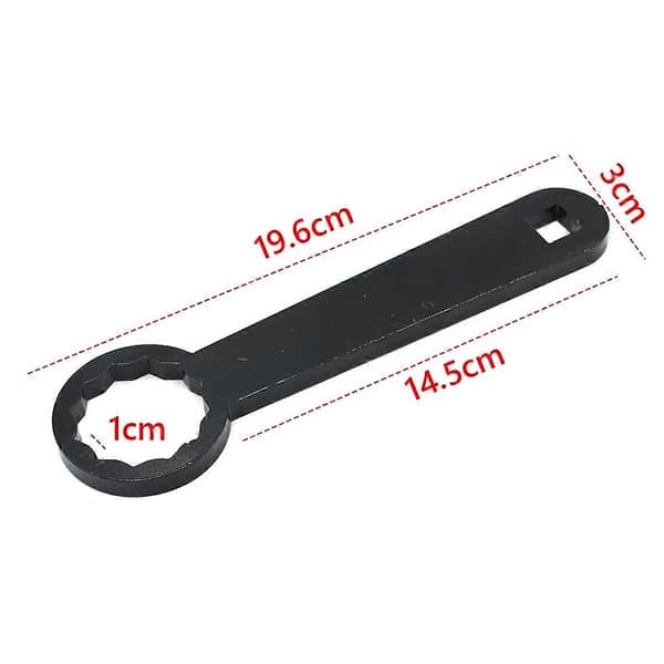 36 mm Bakakselmutter Momentadapter Lyddemperfjerning Ikke Nødvendig Juster Remspenning Bakakselmutter Moment