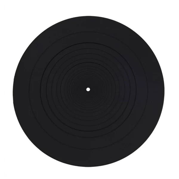 12\" Rubber Silicone Turntable Mat for All LP Vinyl Record Players