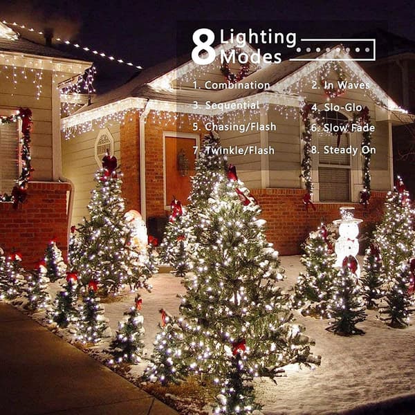 Juletrebelysning, 30M 300 LED Julelys Utendørs