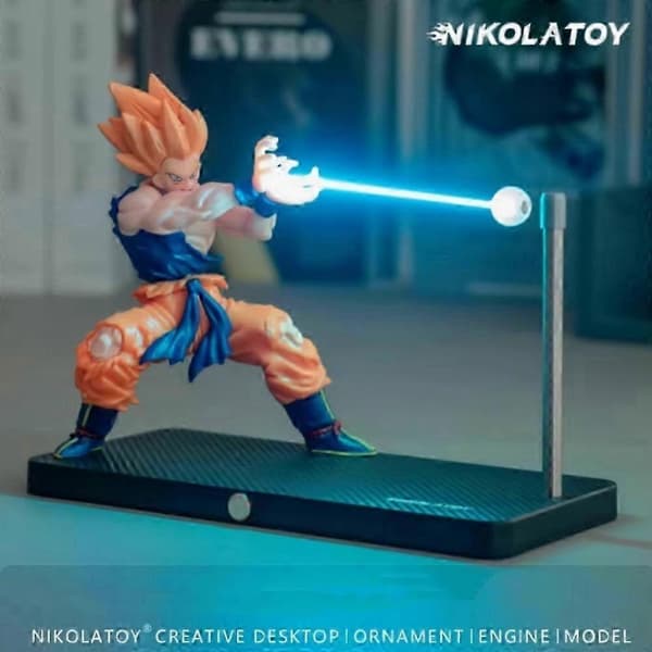 Dragon Ball Son Goku Natlys LED Touch Control Lampe til Anime Fans Gaver