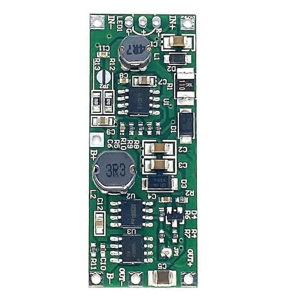 DC UPS Avbruddsfri Modul 3.7V Litiumbatteri Lading Og Utlading Boost 12V - Feil Boos