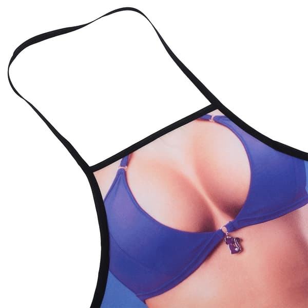 3D Morsomt Matlagingsforkle Sexy Mann Kvinne Forkle Vanntett Forkle (Bikinikvinne)