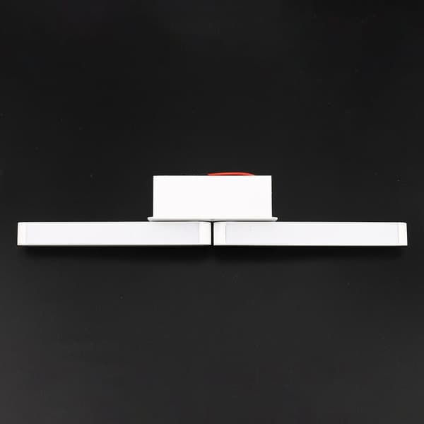White LED Wall Lamp Bedroom Bedside Lamp Aisle Study Lamp Background Wall Decoration Rotating Lamp