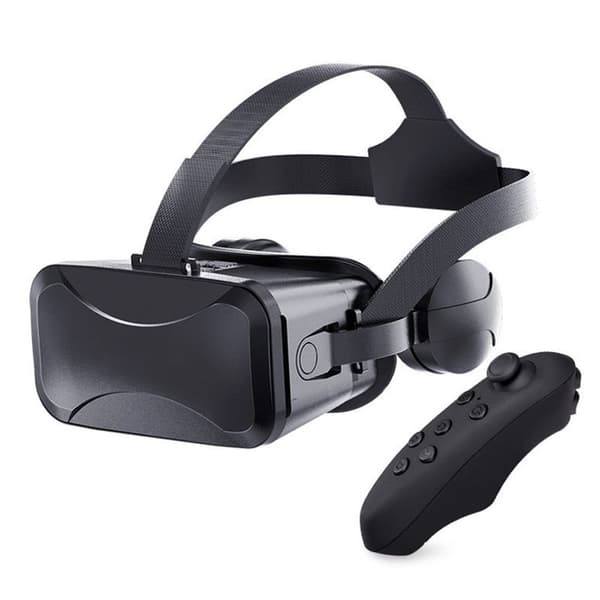 VR-headset kompatibelt med - Universelle virtual reality-briller Svart