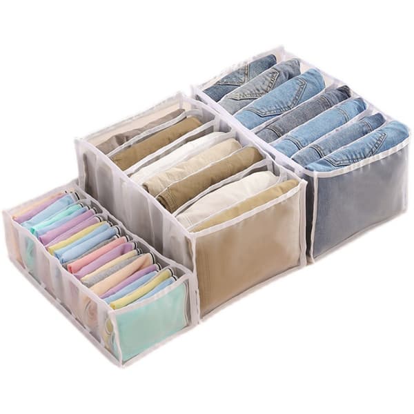 1 Clothes Organizers Sock & Panties Storage Bag - 7 Compartments