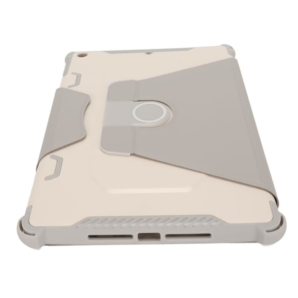 Tablet Case Thin Shockproof Drop-proof Protective Tablet Cover with Stand for IOS Tablet 10.2 inch 9th 8th 7th Generation Gray
