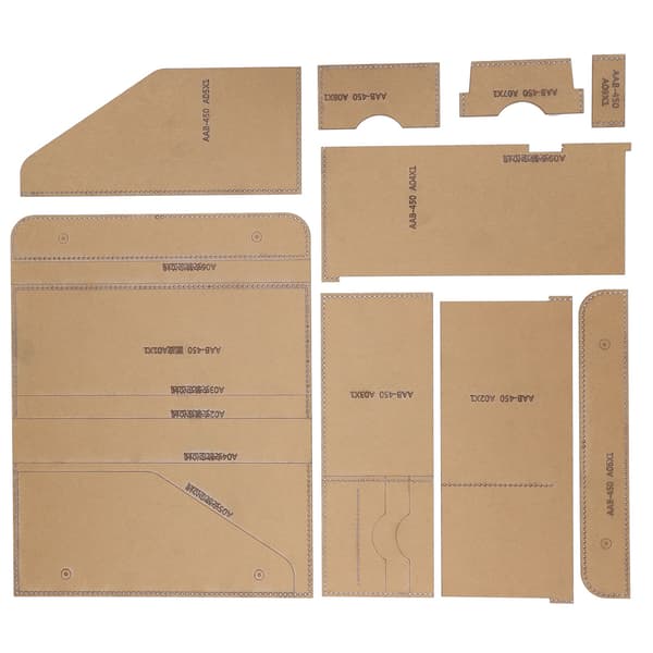 Acrylic Template Kit Transparent Clear Handbag Handmade DIY Making Tool AAB-450