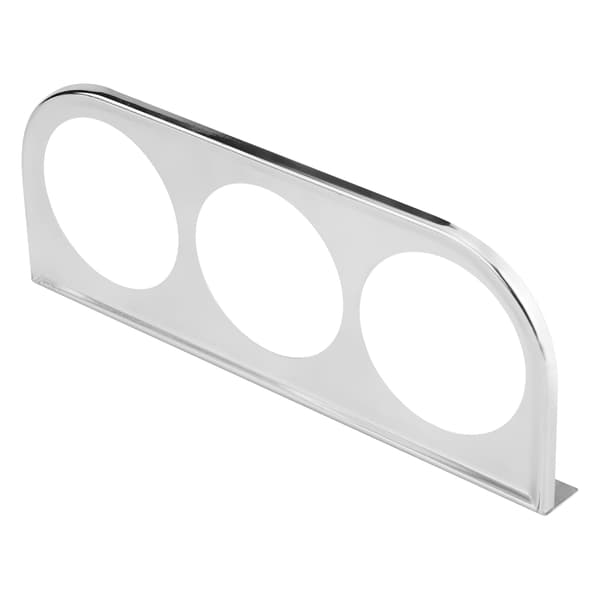 Krom 52mm 2 Tommer Universal Multi-Hul Måler Søjle Mount Pod Holder Beslag Sølv