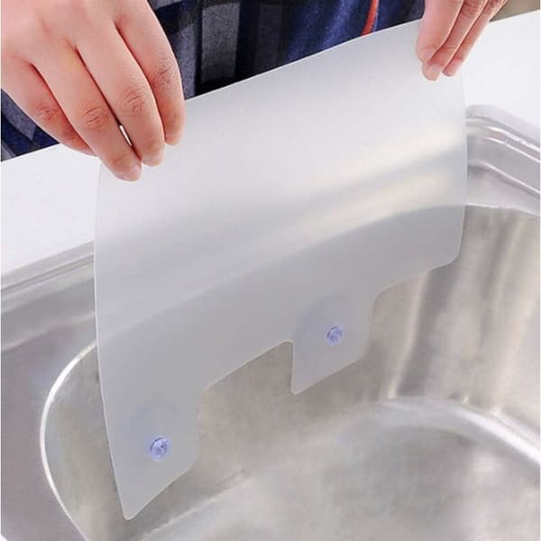 Prevent Splash, Sink Guard, Splash Guard, Water Separator, Kitchen Sink Deflector, Prevent Splash, Protective Board, Sink
