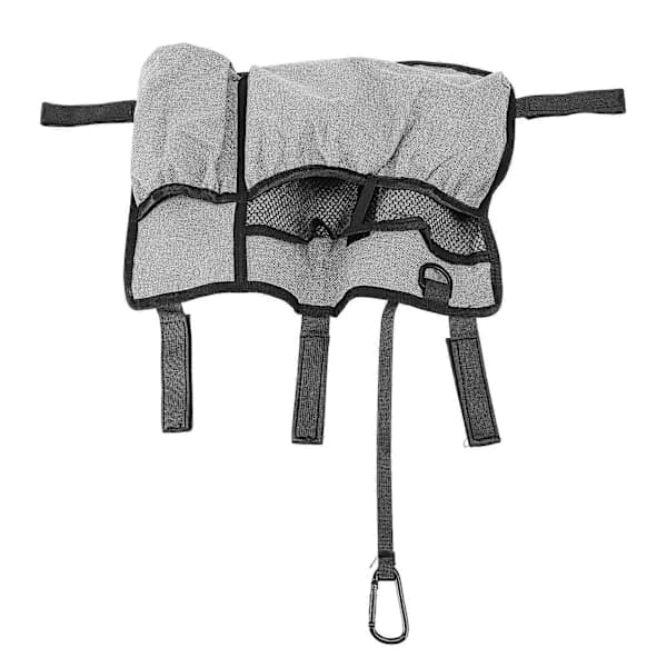 Rollator Bag Wheelchair Bag Oxford Cloth Multifunctional Multi-Pocket Safe Waterproof Storage Bag for Rollator Grey