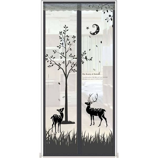 Insektnet med automatisk lukning og magnet, 85x210cm (33x8)