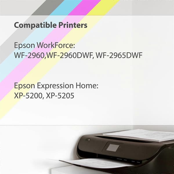 1 Set of 4 Ink Cartridges to Replace Epson 503XL Compatible/Non-OEM from Go Inks (4 Inks)