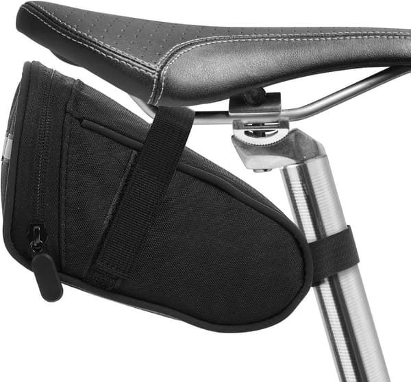 Reflective Waterproof Hardcase Saddle Bag, Compact Bikepacking for Road MTB & Foldable