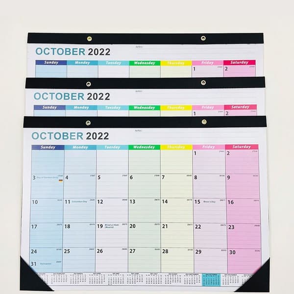 Vægkalender 2021 - 2022 2 i 1