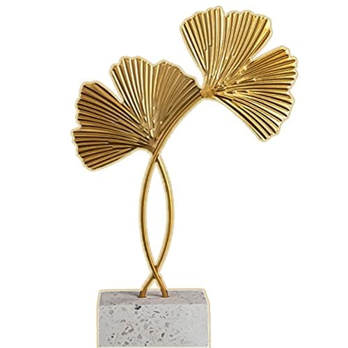 1 Gingko Blad Dekor Borddekorasjon Europeisk Jernkunst 8,2 \" Høy