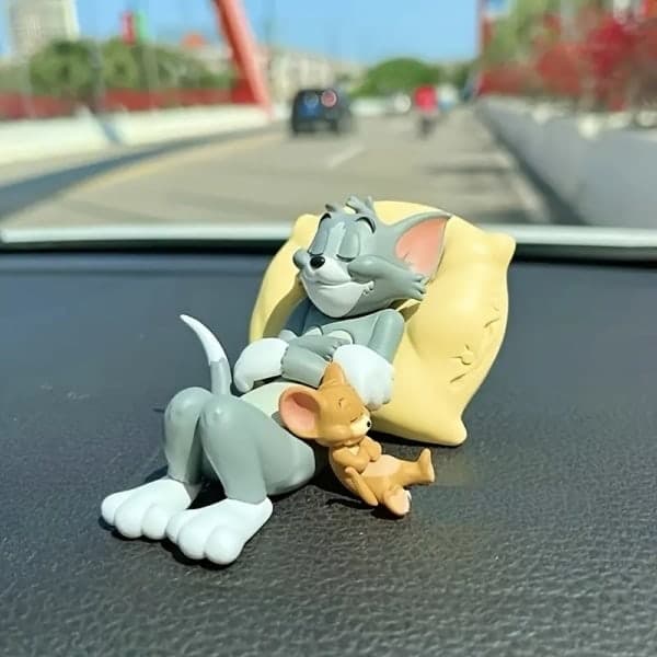 Tom & Jerry Anime Action Figur Skulptur Modell for Hjemmet