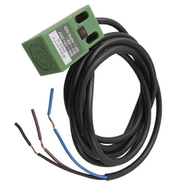 SN04-N DC 10-30V NPN 3-leder 4mm Nærhetssensor Induktiv Sensor