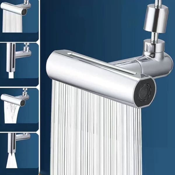 Universal Rotary Pressurized Bubble Kitchen Faucet