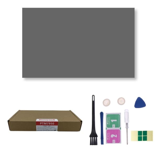 Honeywell PTM7950 Faseendring Silikon Pad Materiale Bærbar CPU GPU Silikonfett Pad A