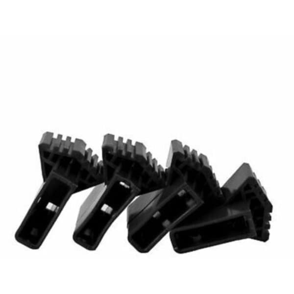 Non-slip Rubber Stair Feet 4-Pack Universal Replacement Feet for Ladders Compatible with Most Brands