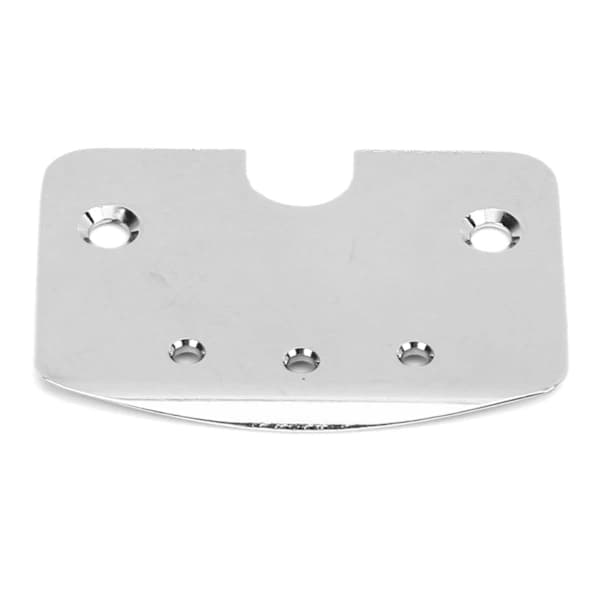 Guitar Neck Plate Metal Replacement for 3-String Cigar Box Musical Instrument Accessories