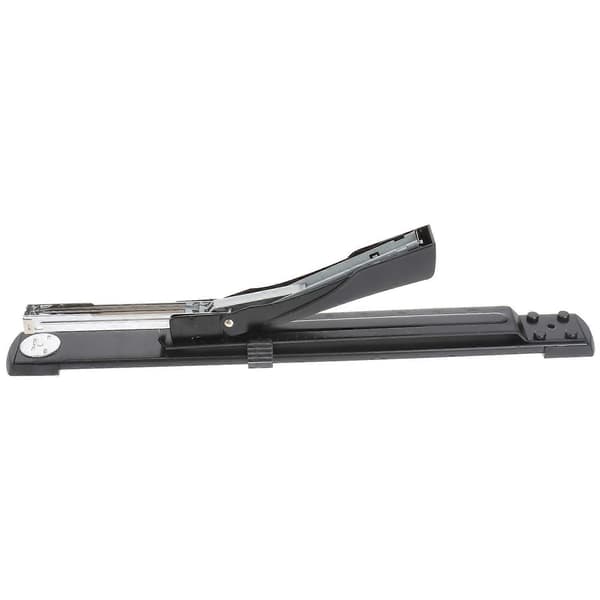 1 pc Long Arm Stapler Paper Sheet Binding Machine Durable Stapling Tool Office Supplies for Home School Office
