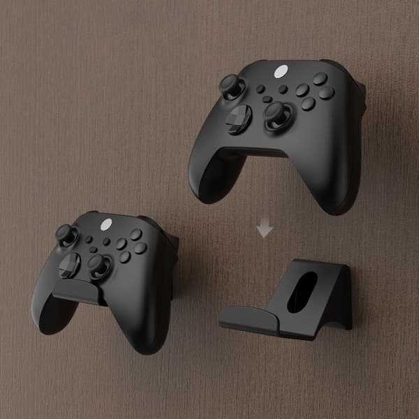 Hiborth 2 stk. vægmonteret trådløs controller-opbevaringsholder til hjemmet